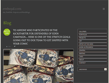 Tablet Screenshot of emboyd.com